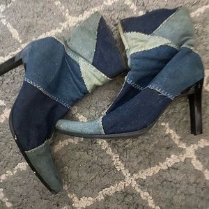 Paprika heel boots